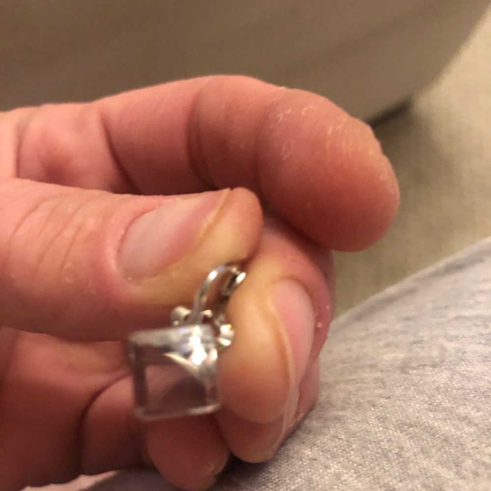 Swarovski Solid Crys Pend & Earrings Vintage - image 5